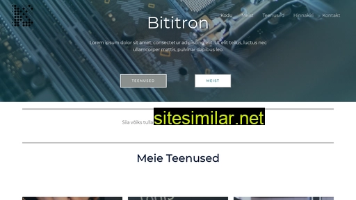 Bititron similar sites