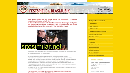 Blasmusikfestival similar sites