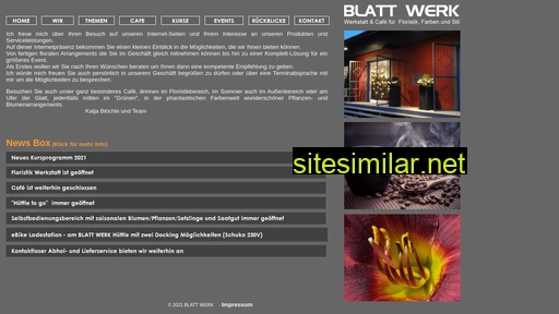 blatt-werk.eu alternative sites