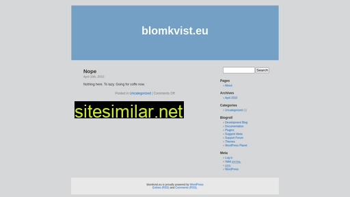blomkvist.eu alternative sites