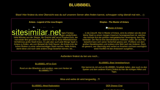 blubbbel.eu alternative sites