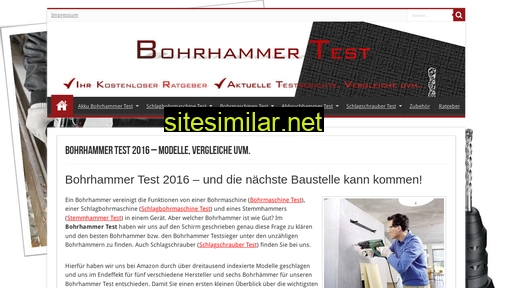 Bohrhammer-test similar sites