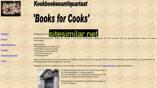 Booksforcooks similar sites