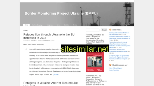 Bordermonitoring-ukraine similar sites
