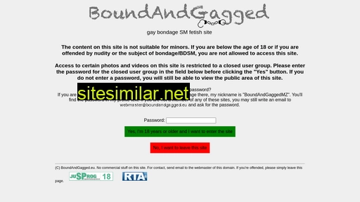 boundandgagged.eu alternative sites