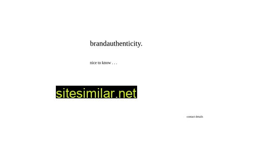 brandauthenticity.eu alternative sites