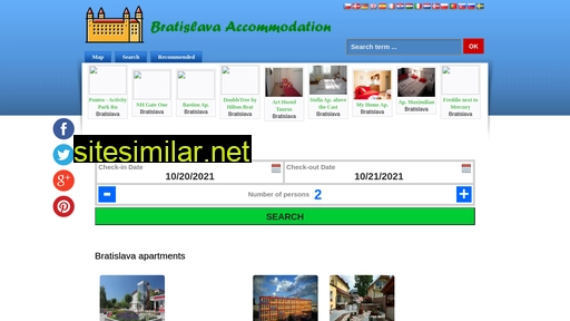 bratislava-accommodation.eu alternative sites