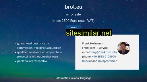 brot.eu alternative sites