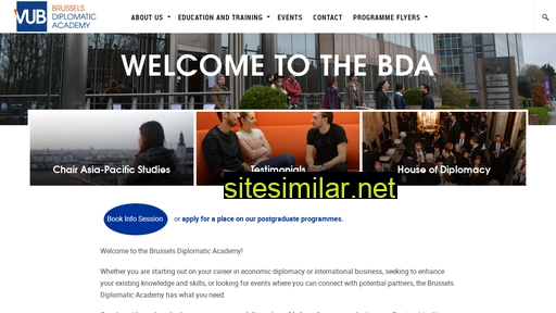 brusselsdiplomaticacademy.eu alternative sites
