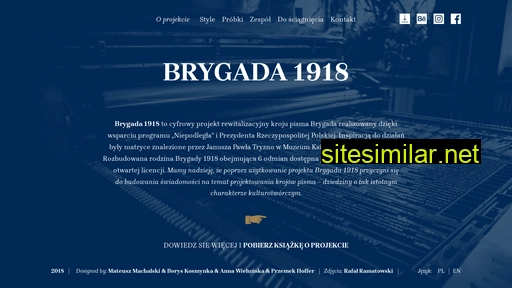 Brygada1918 similar sites