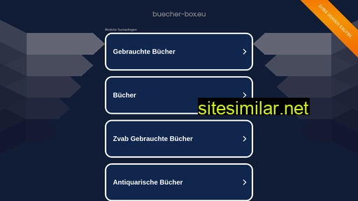 Buecher-box similar sites