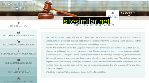 bulgaria-law.eu alternative sites