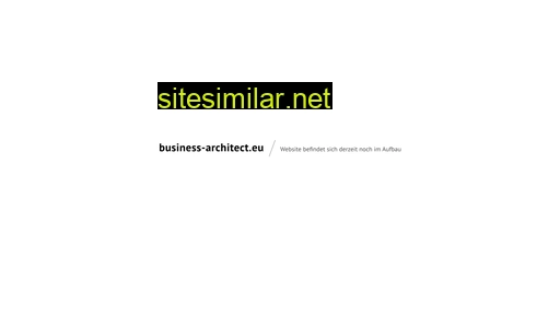 business-architect.eu alternative sites