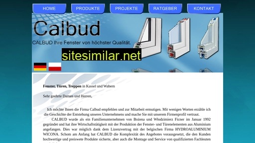 calbudfenster.eu alternative sites
