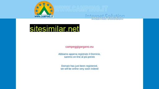 campeggigargano.eu alternative sites