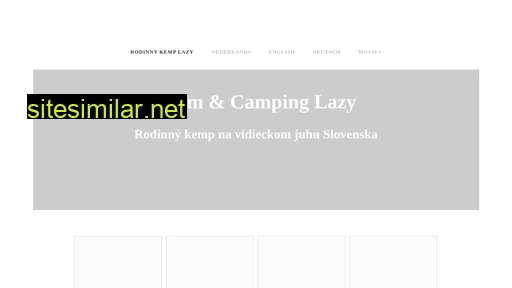 campinglazy.eu alternative sites