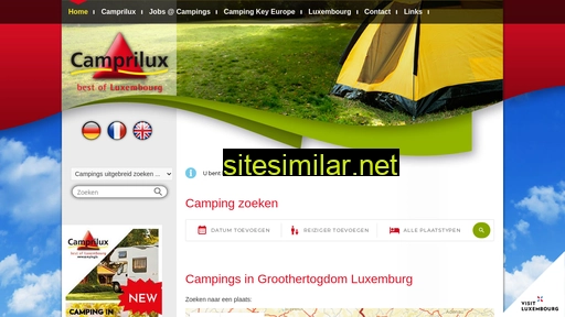 campingluxembourg.eu alternative sites