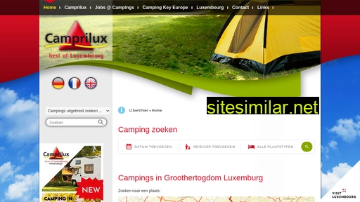 campingluxemburg.eu alternative sites