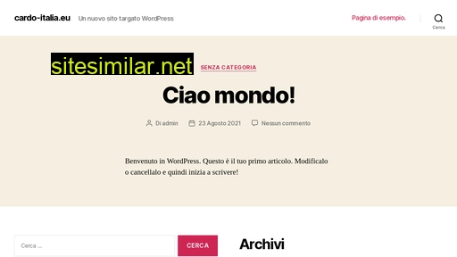 cardo-italia.eu alternative sites