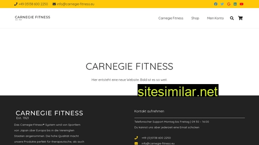 Carnegie-fitness similar sites