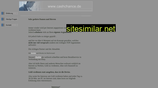 cashchance.eu alternative sites
