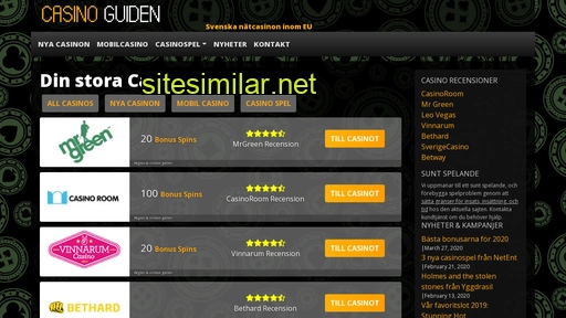 casinoguiden.eu alternative sites