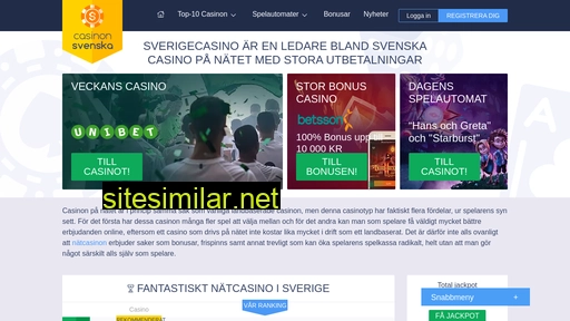 casinonsvenska.eu alternative sites