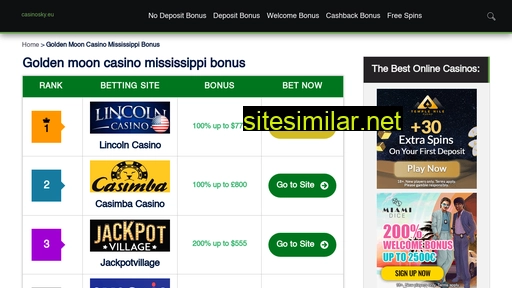 casinosky.eu alternative sites