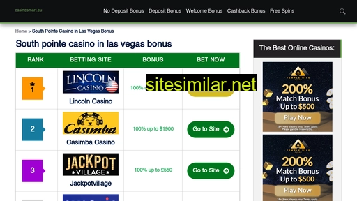 casinosmart.eu alternative sites