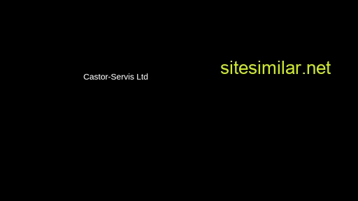 Castor-servis similar sites