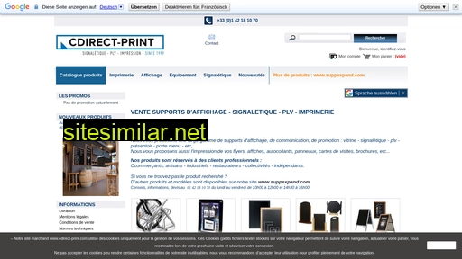 Cdirect-print similar sites