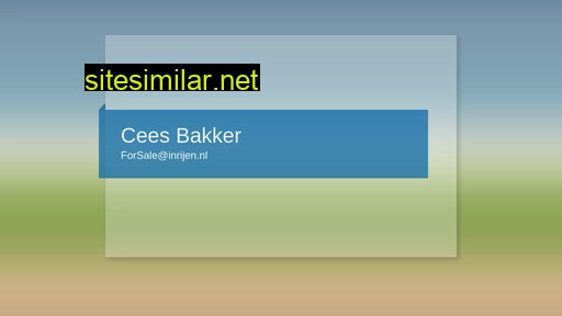 ceesbakker.eu alternative sites