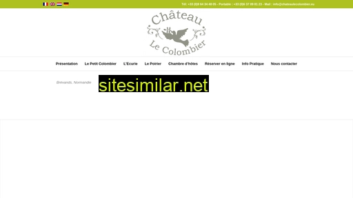 chateaulecolombier.eu alternative sites