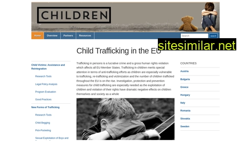 childrentrafficking.eu alternative sites