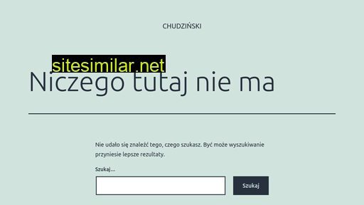 chudzinski.eu alternative sites
