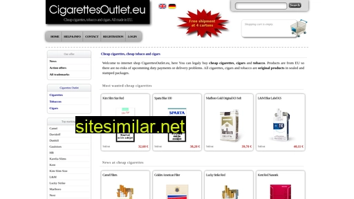 cigarettesoutlet.eu alternative sites