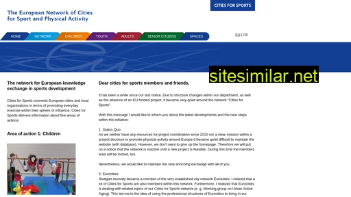 cities-for-sports.eu alternative sites