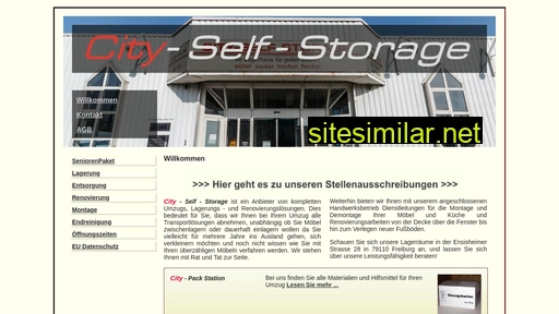 city-self-storage.eu alternative sites