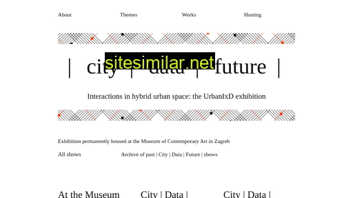 citydatafuture.eu alternative sites