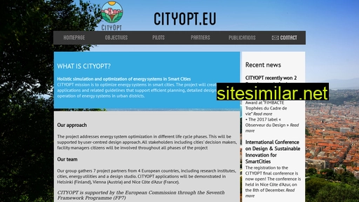 cityopt.eu alternative sites