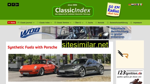 Classicindex similar sites