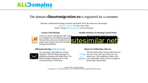 climatemigration.eu alternative sites