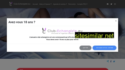 Club-echangiste similar sites