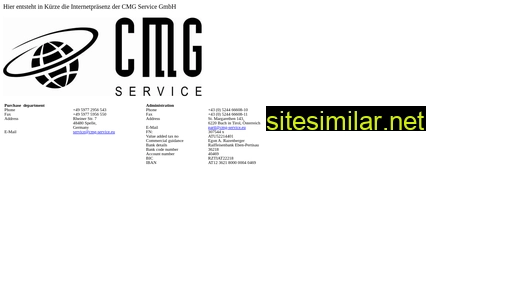 cmg-service.eu alternative sites