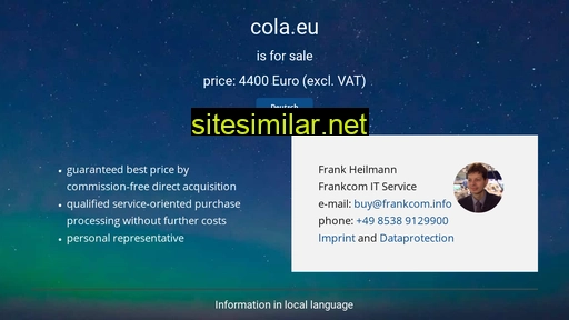 cola.eu alternative sites