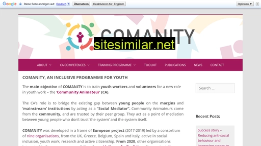 comanity-project.eu alternative sites