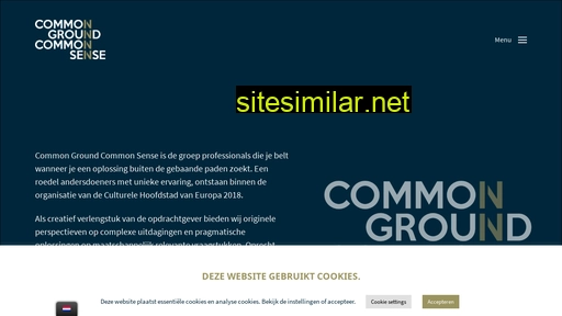 commonground-commonsense.eu alternative sites