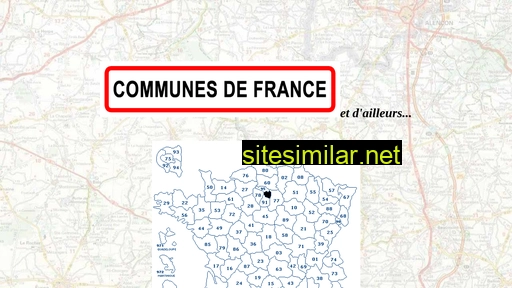 Communesdefrance similar sites