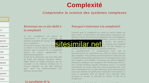 complexite.eu alternative sites