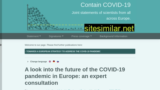 containcovid-pan.eu alternative sites